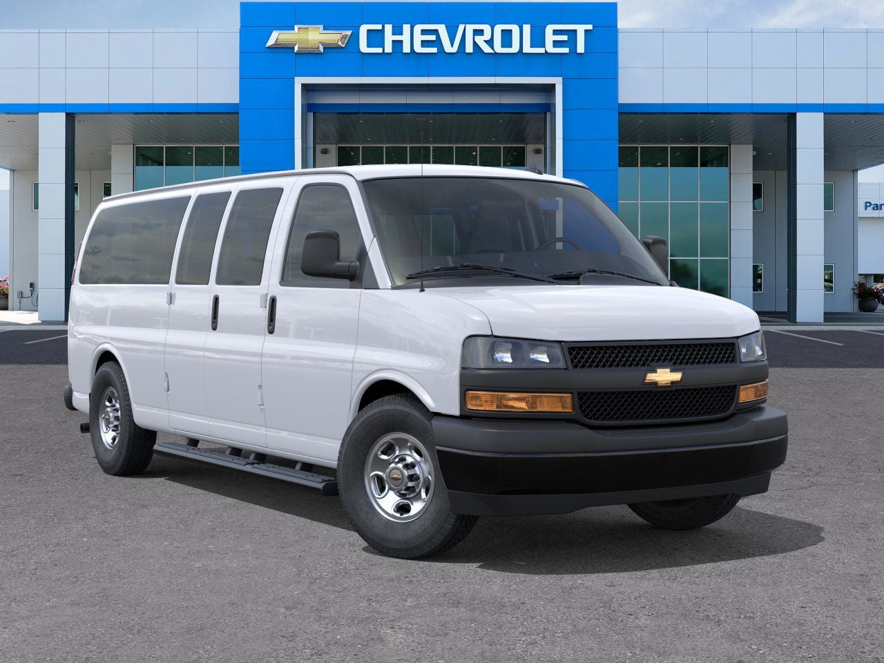 2025 Chevrolet Express Passenger 3500 3500 Extended Wheelbase Rear-Wheel Drive 1LS