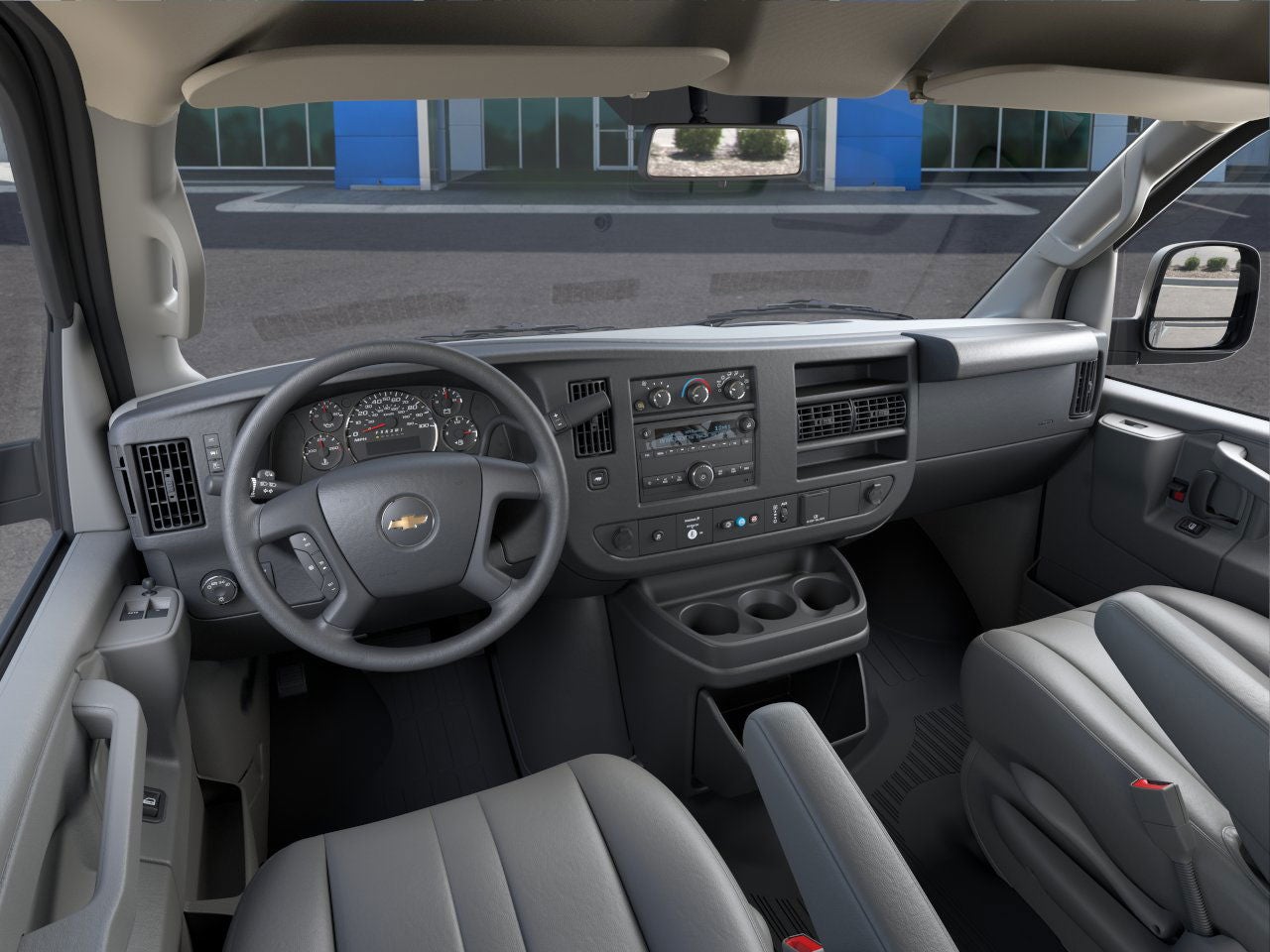 2024 Chevrolet Express Passenger 3500 3500 Extended Wheelbase Rear-Wheel Drive 1LS