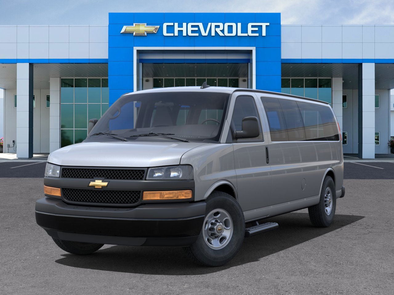 2024 Chevrolet Express Passenger 3500 3500 Extended Wheelbase Rear-Wheel Drive 1LS