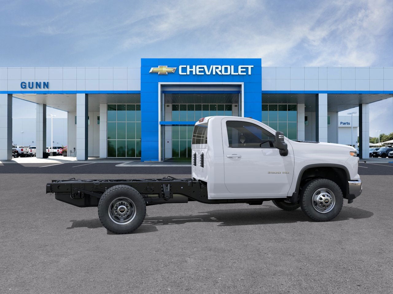 2025 Chevrolet Silverado 3500 HD Chassis Cab 4WD Reg Cab 146" WB, 60" CA Work Truck