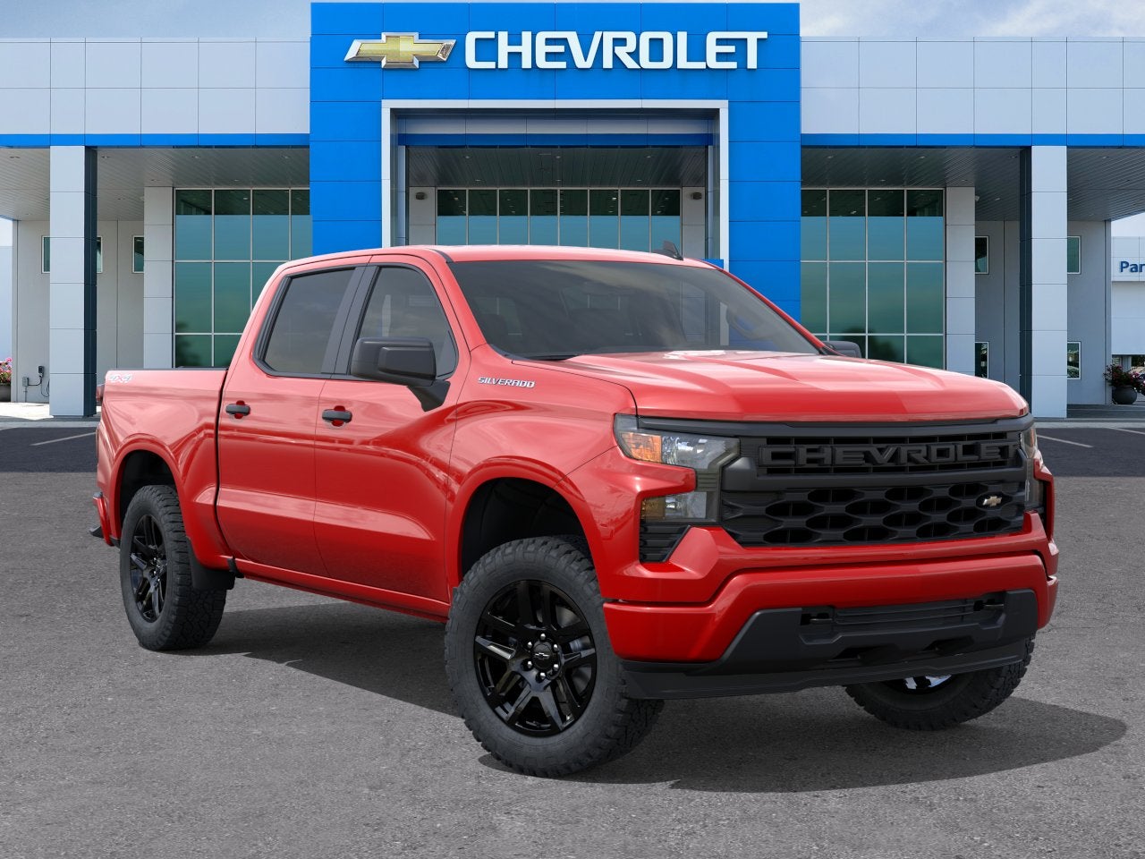 2026 Chevrolet Silverado 1500 Crew Cab Short Box 4-Wheel Drive Custom