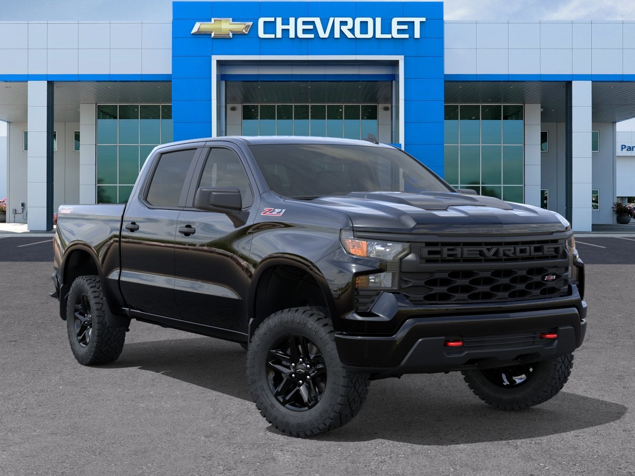 2026 Chevrolet Silverado 1500 Crew Cab Short Box 4-Wheel Drive Custom Trail Boss