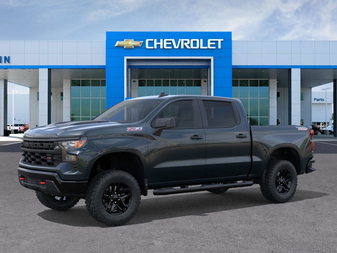 2026 Chevrolet Silverado 1500 Crew Cab Short Box 4-Wheel Drive Custom Trail Boss