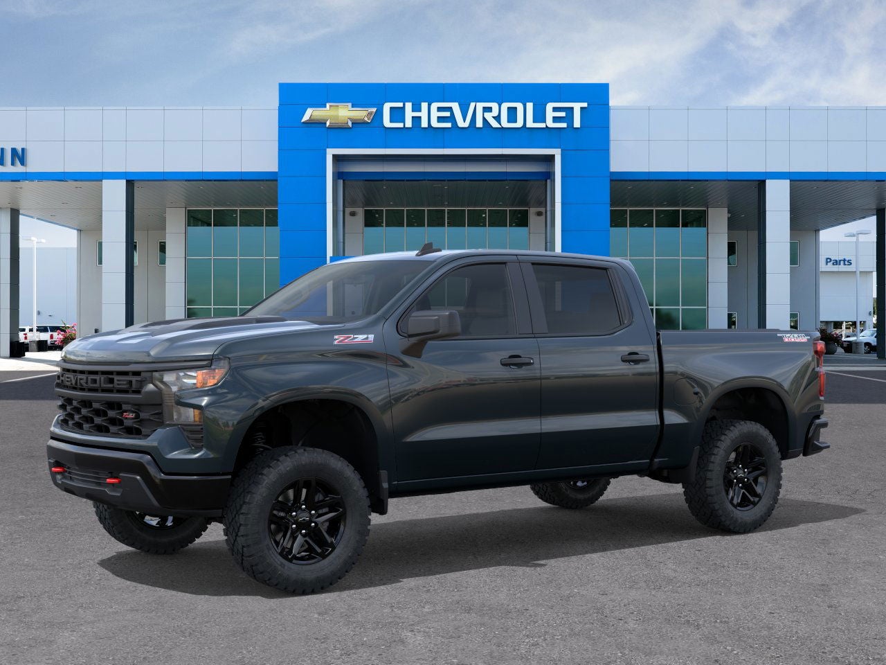 2026 Chevrolet Silverado 1500 Crew Cab Short Box 4-Wheel Drive Custom Trail Boss