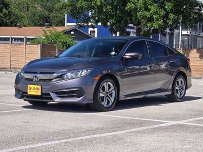 2016 Honda Civic 4dr CVT LX