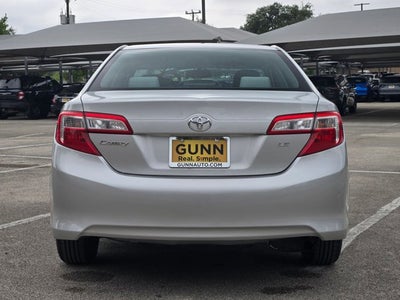 2012 Toyota Camry 4dr Sdn I4 Auto LE