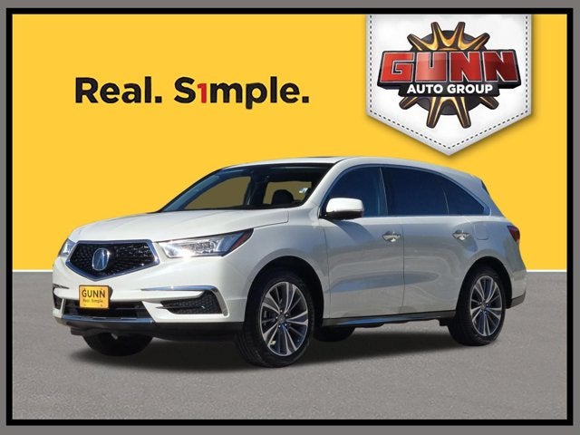 2018 Acura MDX FWD with Technology/Entertainment Pkg
