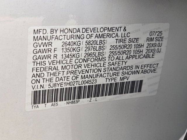 2026 Acura MDX SH-AWD with A-Spec Package