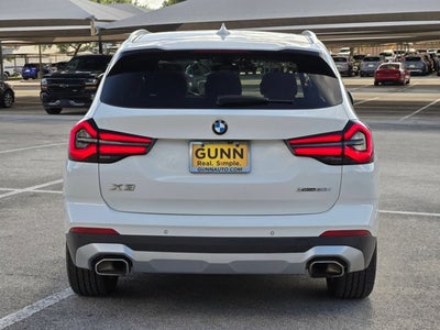 2024 BMW X3 xDrive30i Sports Activity Vehicle