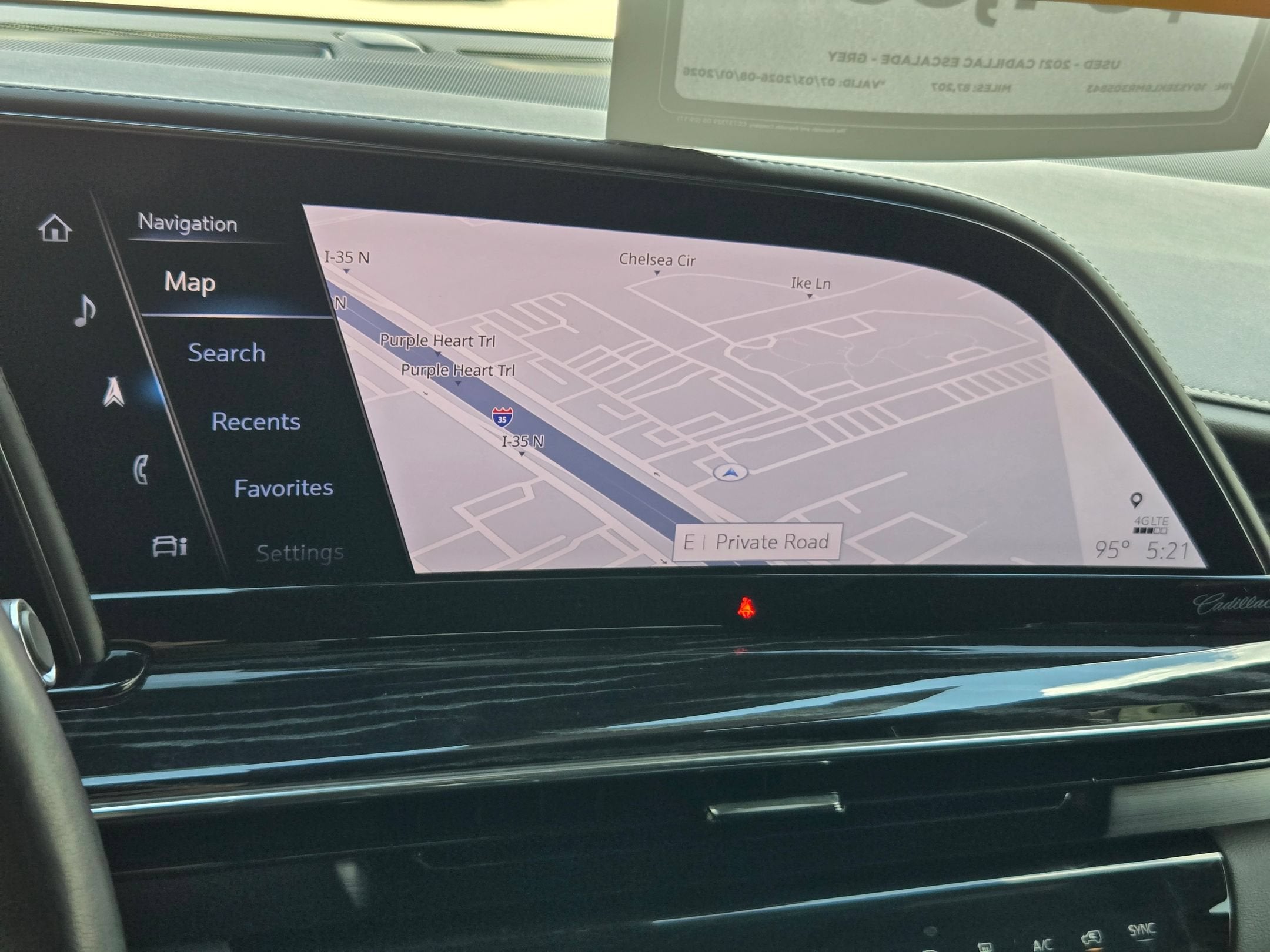 2021 Cadillac ESCALADE SPORT