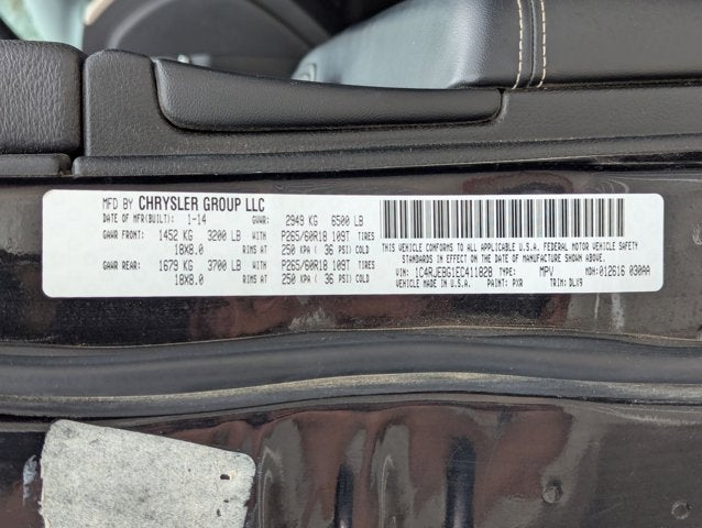 2014 Jeep Grand Cherokee Limited