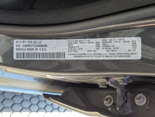 2020 RAM 1500 Lone Star