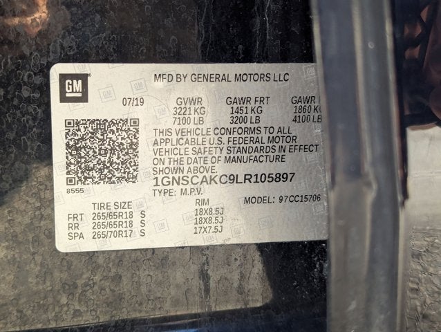 2020 Chevrolet Tahoe LS