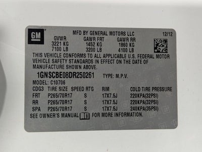 2013 Chevrolet Tahoe LT