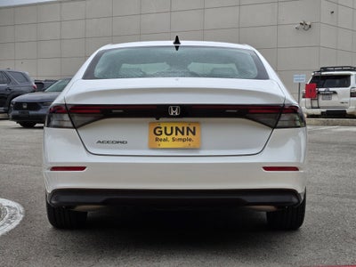 2025 Honda Accord Sedan SE