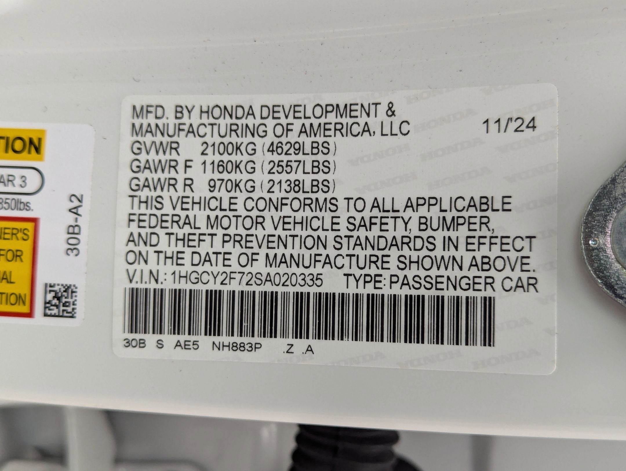 2025 Honda Accord Hybrid Sport-L