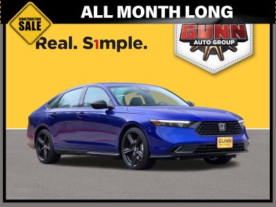 2025 Honda Accord Hybrid Sport-L