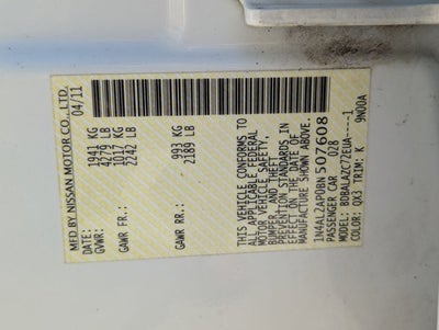 2011 Nissan Altima 2.5