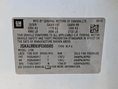 2015 GMC Terrain SLE