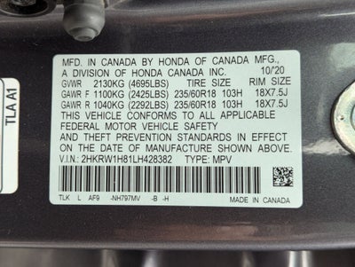 2020 Honda CR-V 2WD EX-L