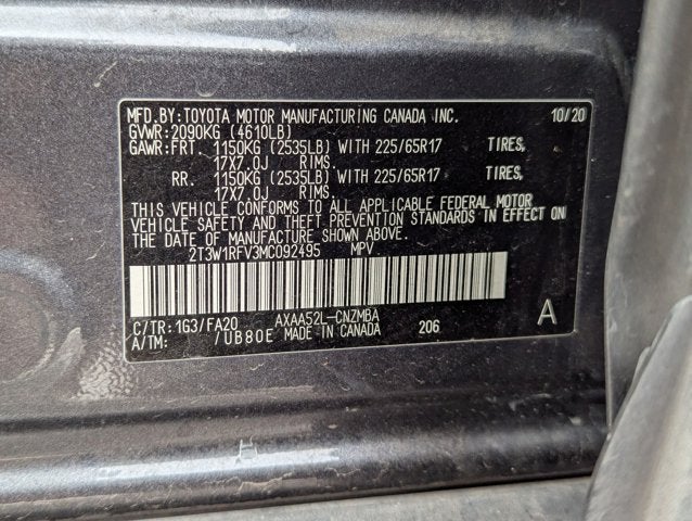 2021 Toyota RAV4 Base