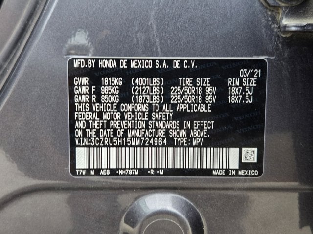 2021 Honda HR-V Sport