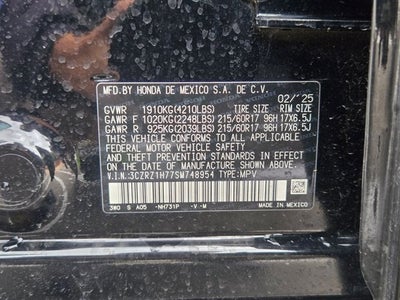 2025 Honda HR-V EX-L