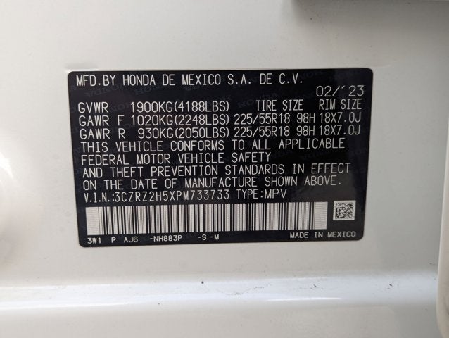 2023 Honda HR-V Sport