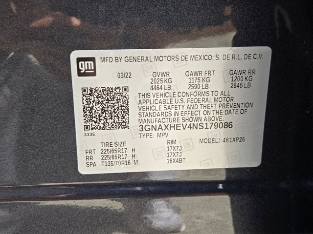 2022 Chevrolet Equinox LS