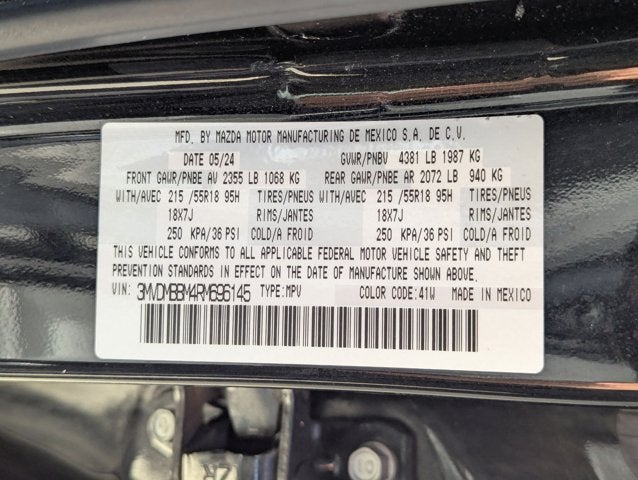 2024 Mazda Mazda CX-30 2.5 S Select Sport