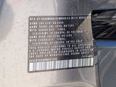 2022 Volkswagen Tiguan SE R-Line Black