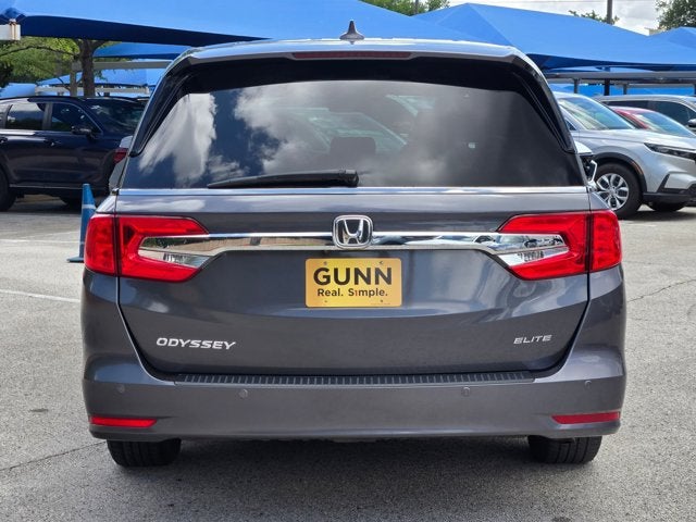 2018 Honda Odyssey Elite