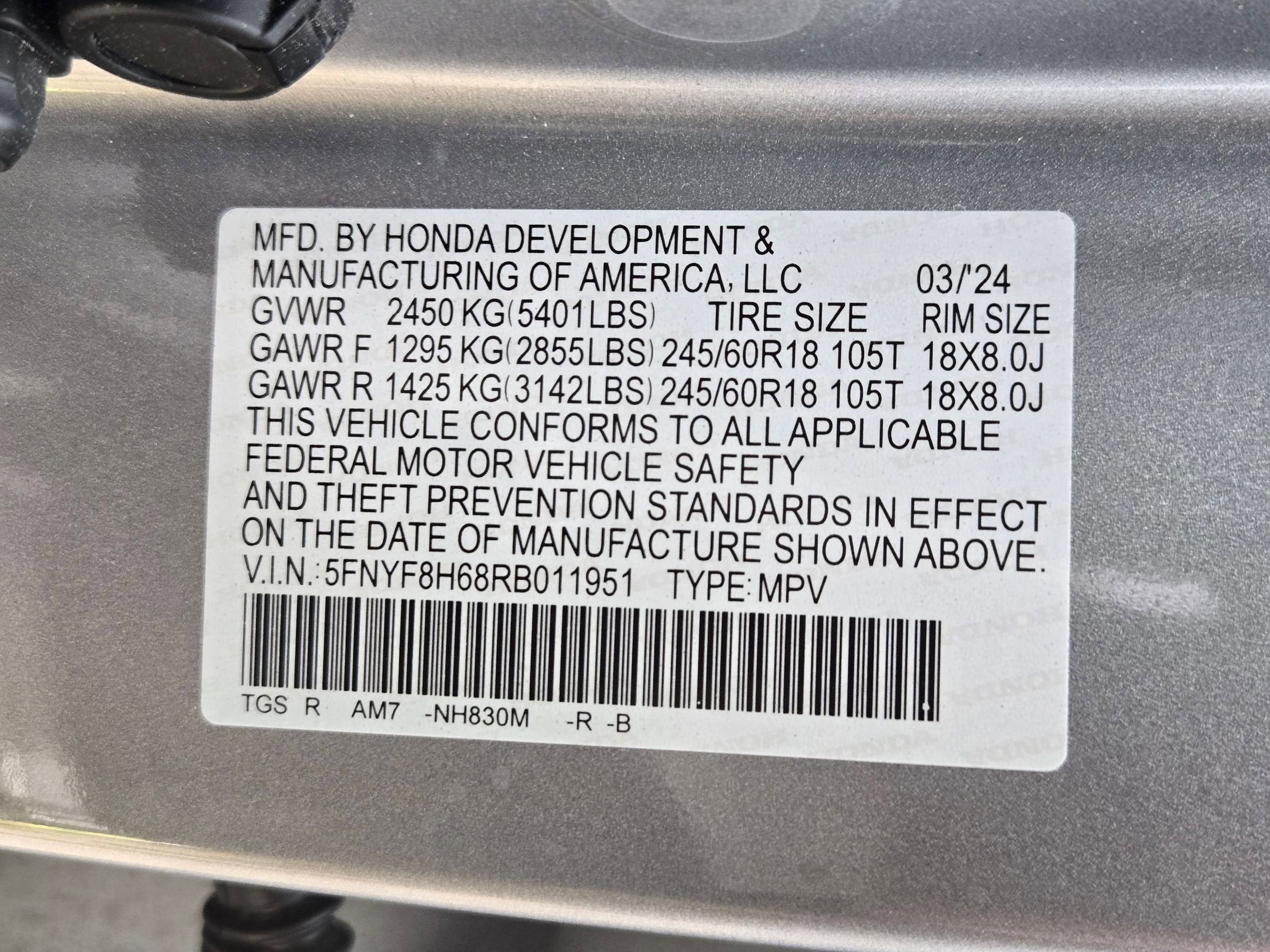 2024 Honda Passport TrailSport