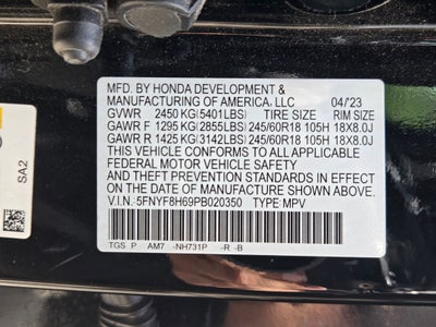2023 Honda Passport AWD TRAILSPORT