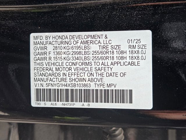 2025 Honda Pilot EX-L
