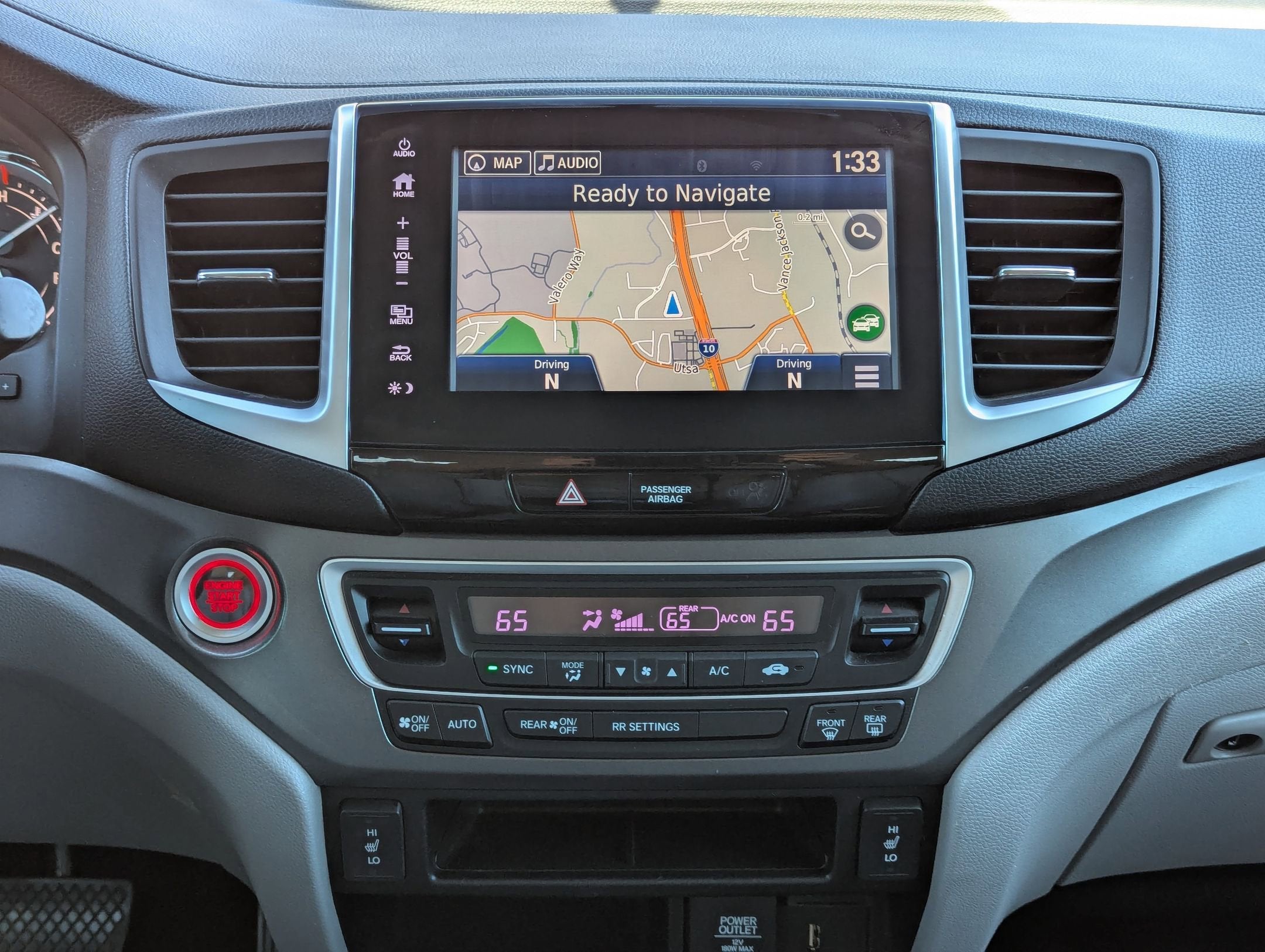 2017 Honda Ridgeline RTL-T