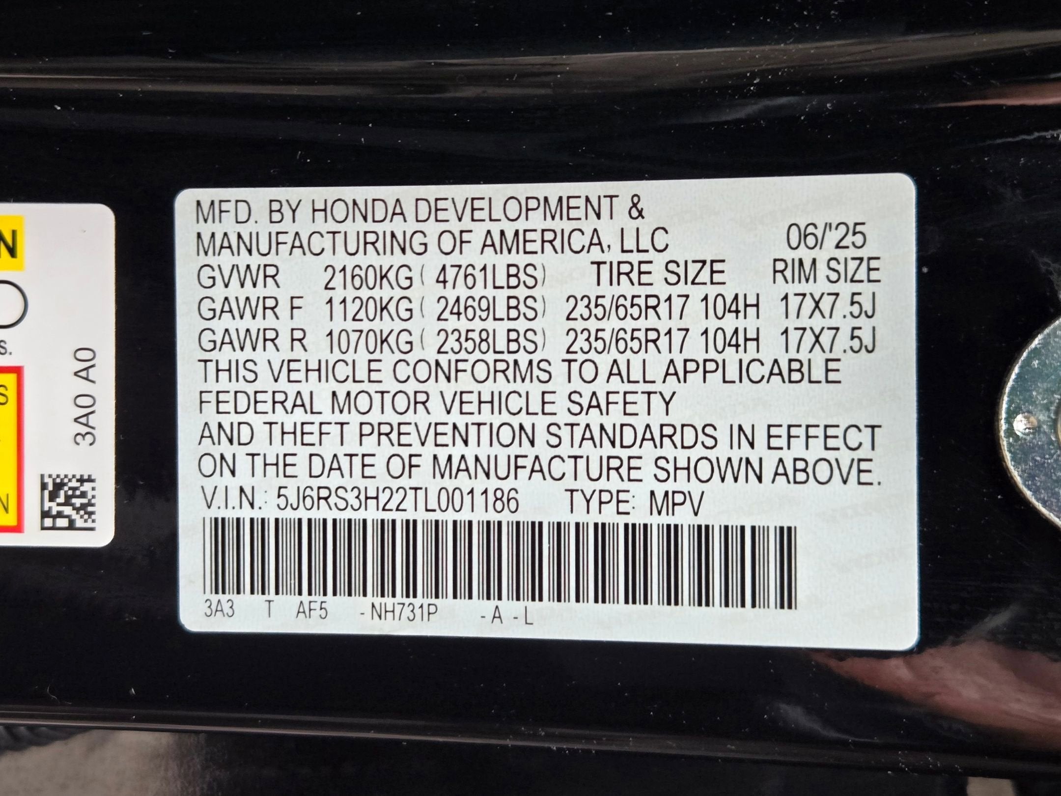 2026 Honda CR-V LX