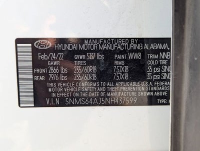 2022 Hyundai Santa Fe XRT