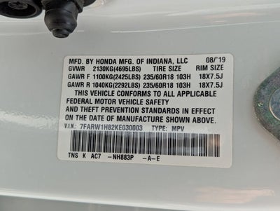 2019 Honda CR-V EX-L