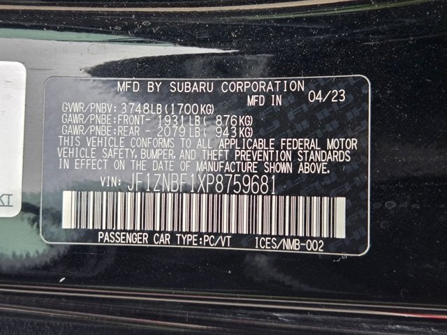 2023 Toyota GR86 Premium