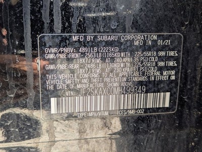 2021 Subaru Forester Touring