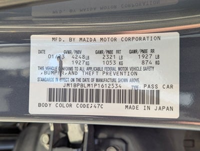 2023 Mazda Mazda3 Hatchback 2.5 S Carbon Edition