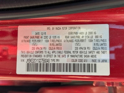 2016 Mazda Mazda CX-5 Touring