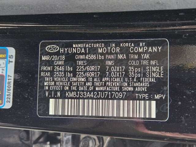 2018 Hyundai Tucson SEL Plus