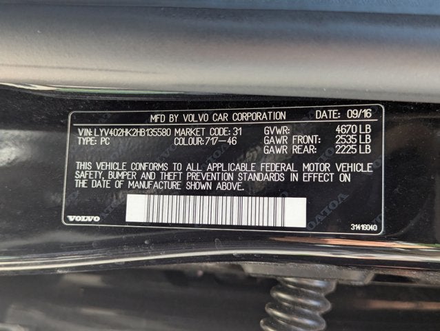 2017 Volvo S60 Inscription