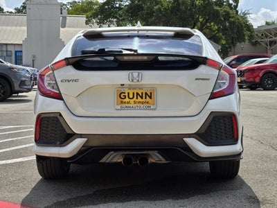 2019 Honda Civic Sport