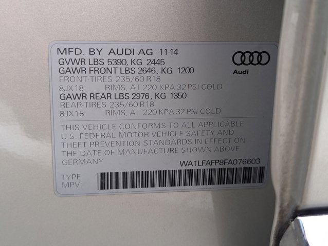 2015 Audi Q5 Premium Plus