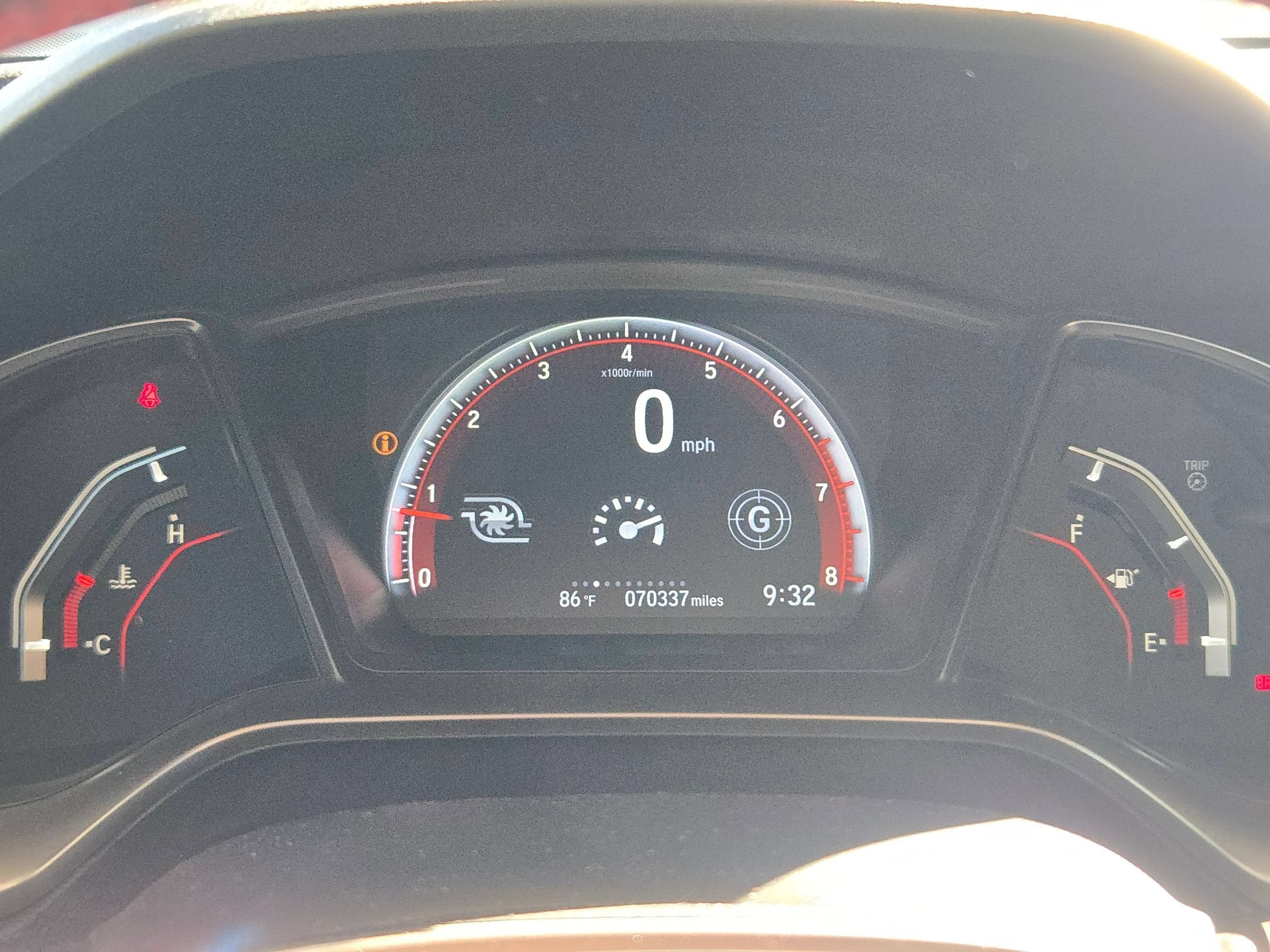 2020 Honda Civic Manual w/Summer Tires