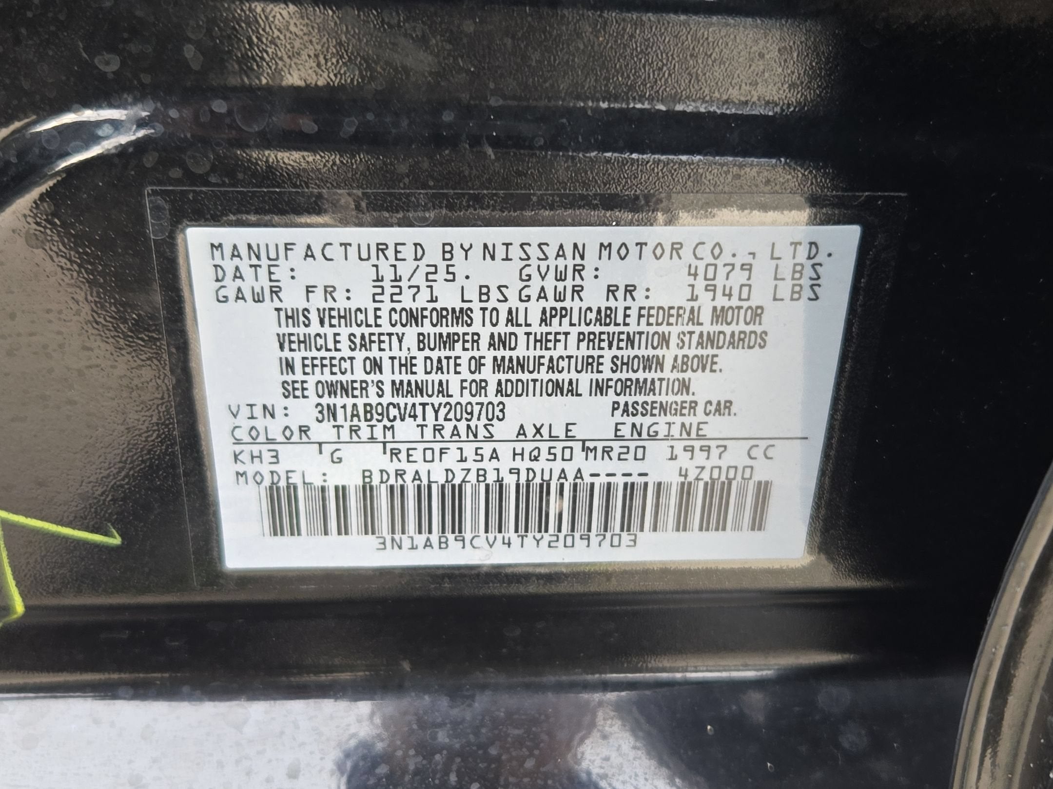 2026 Nissan Sentra SV