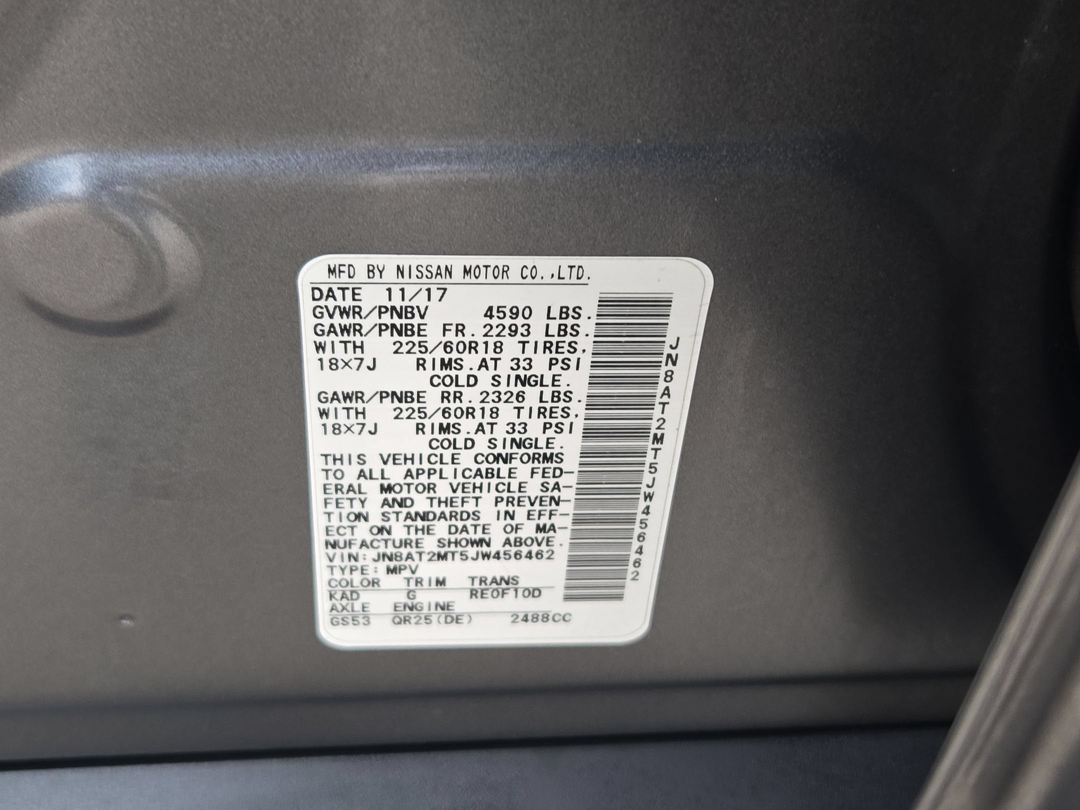 2018 Nissan Rogue SL